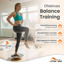 Therapie Kreisel Balance Board aus Holz