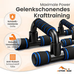 7-in-1 Workout Set mit Bauchroller, Liegestützgriffen, Springseil & Zubehör