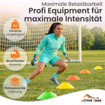 Fußballhütchen Markierungshütchen für Sport 50er Set