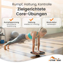 Therapie Kreisel Balance Board aus Holz