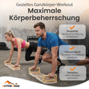 Liegestützbrett aus Holz